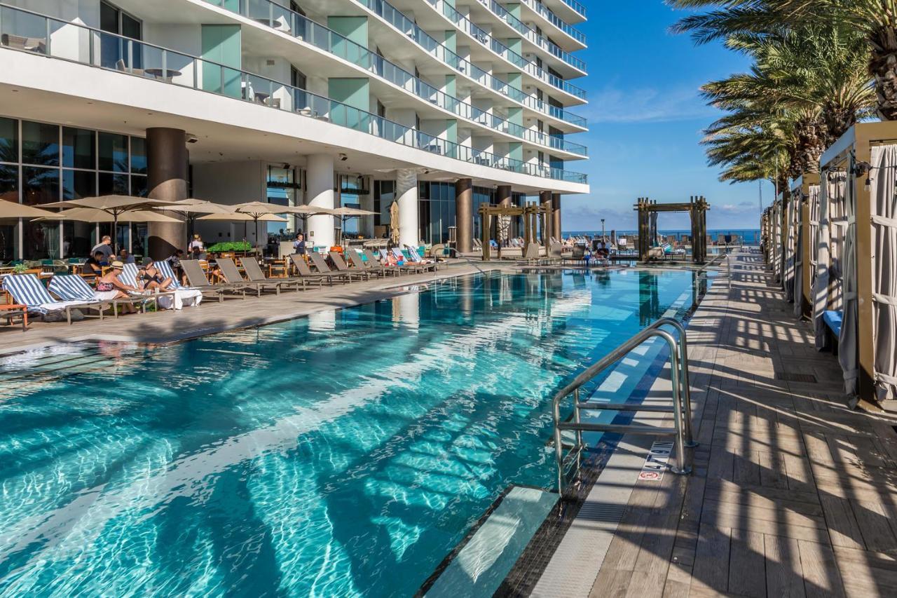 The Ultimate Resort: Beachfront 2BR with Ocean View & Rooftop Amenities Hollywood Exterior photo